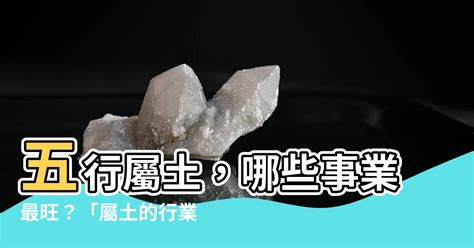 屬土的行業有哪些